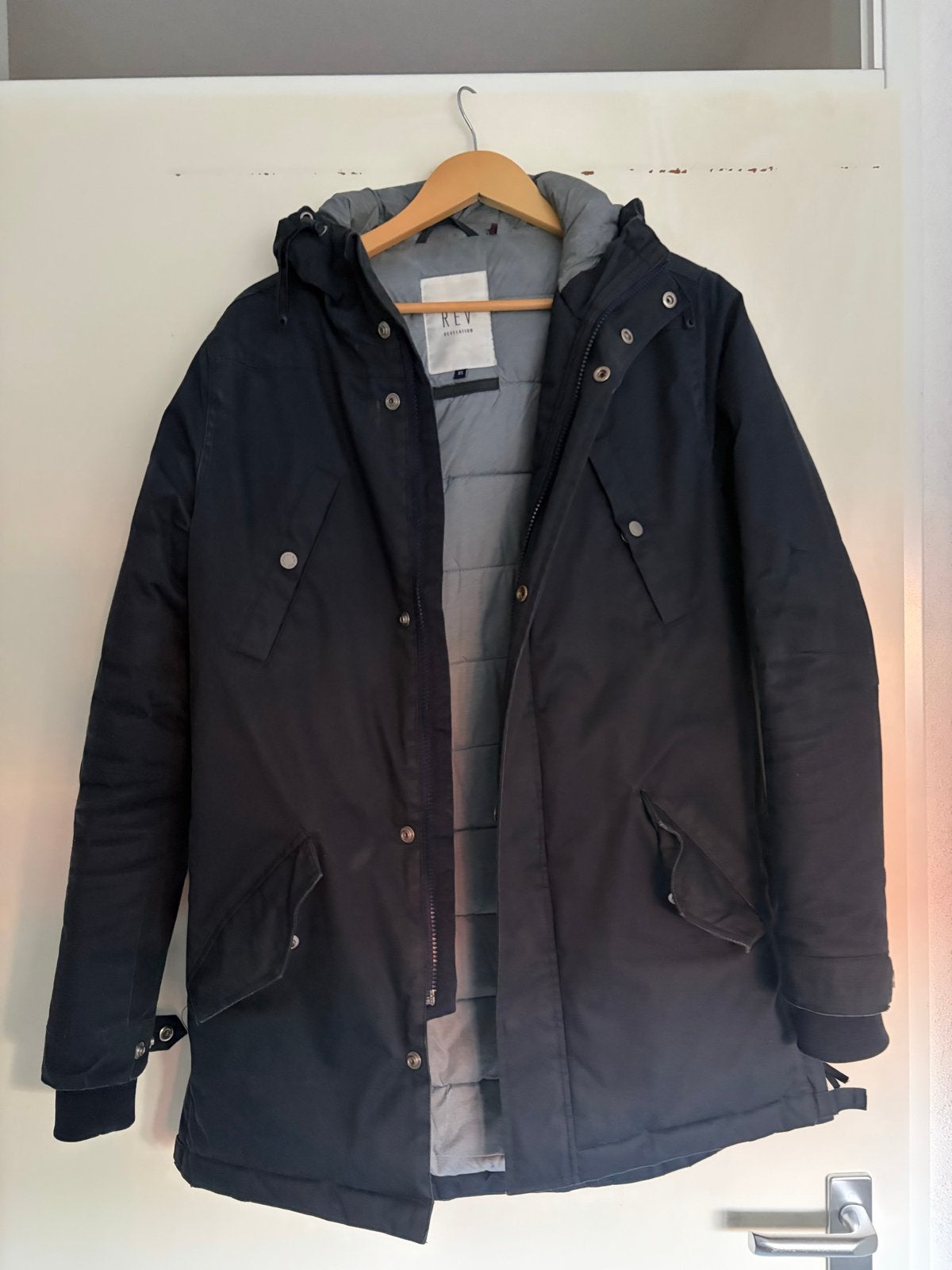 REV Revelation Winterjas Maat XS, Ophalen of Verzenden, Gedragen, Maat 34 (XS) of kleiner, Blauw