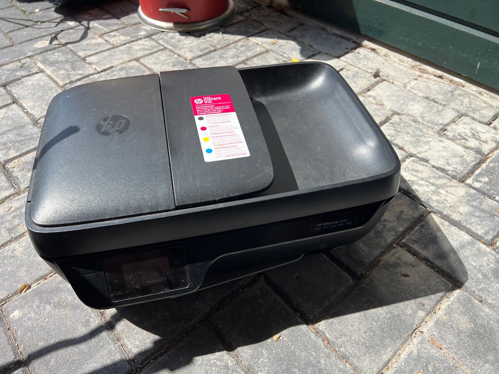 HP OfficeJet 3833 All-in-One Printer, Gebruikt, Faxen, Inkjetprinter, All-in-one