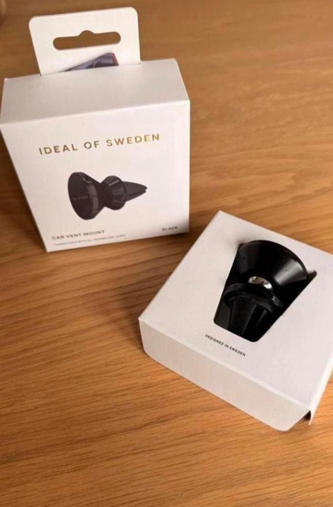 Ideal of Sweden Telefoonhouder Auto - Zwart, Ophalen of Verzenden, Zo goed als nieuw, Auto