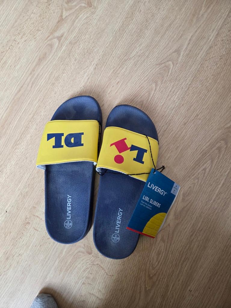 Lidl Slippers Maat 42 - Nieuw met kaartje, Slippers, Overige kleuren, Lidl, Nieuw