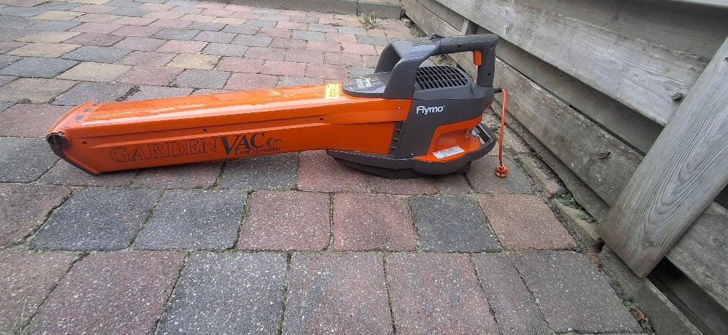 Elektrische bladblazer, Ophalen, Gebruikt, Met opvangzak, Handgedragen