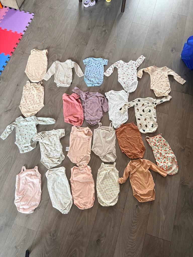 Rompers baby maat 50-68 - 7,50 voor alles, Ophalen, Gebruikt, Jongetje of Meisje