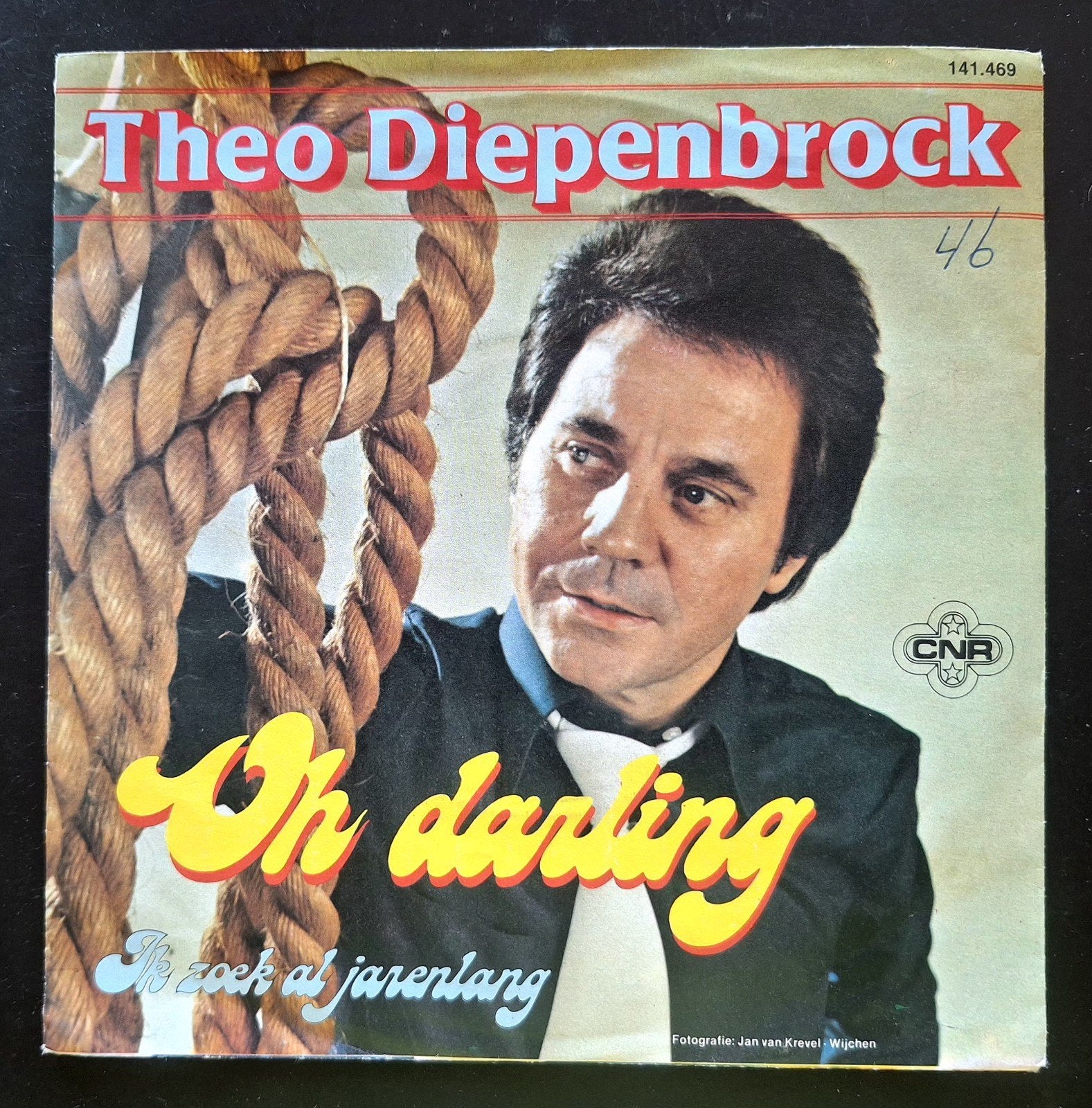 7"/SINGLE  THEO DIEPENBROCK - Oh Darling, Ophalen of Verzenden, Gebruikt
