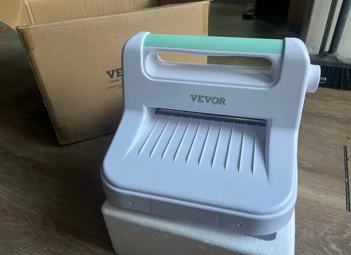Nieuwe Vevor Snij- en Embossingmachine Wit, Geschikt voor karton, Nieuw, Ophalen of Verzenden, Machine
