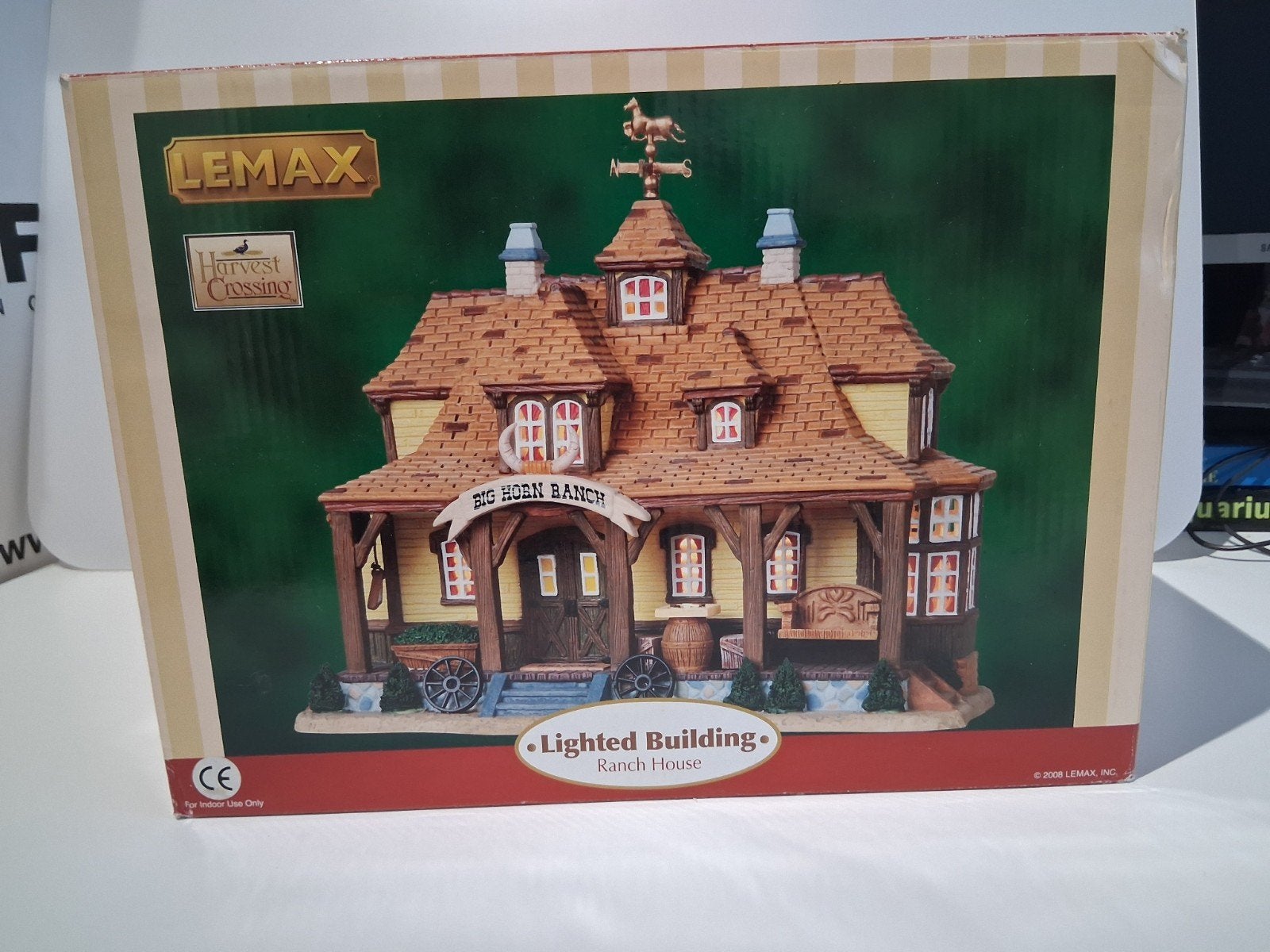 Lemax Ranch House #85682, Ophalen of Verzenden, Gebruikt