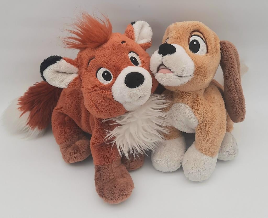 Frank en Frey knuffels Disneyland Parijs, Verzamelen, Disney, Ophalen of Verzenden, Overige figuren, Gebruikt, Knuffel