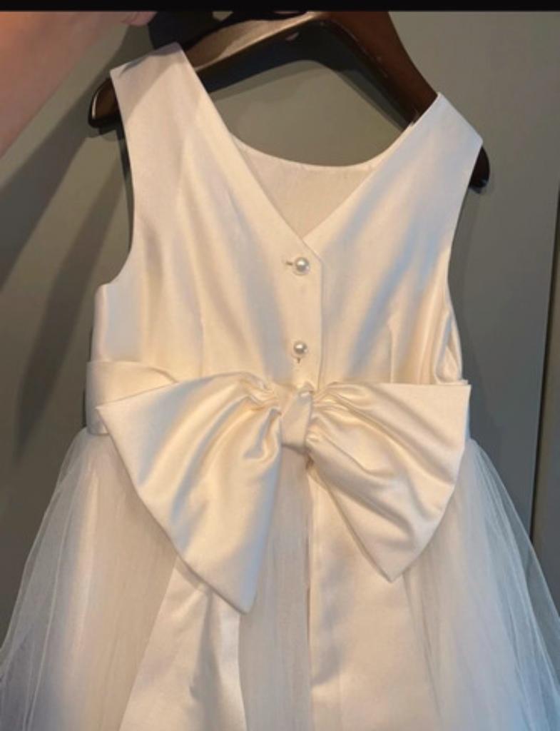 21) Communie jurk feestjurk maat 104, Kinderen en Baby's, Kinderkleding | Maat 104, Ophalen of Verzenden, Zo goed als nieuw, Meisje