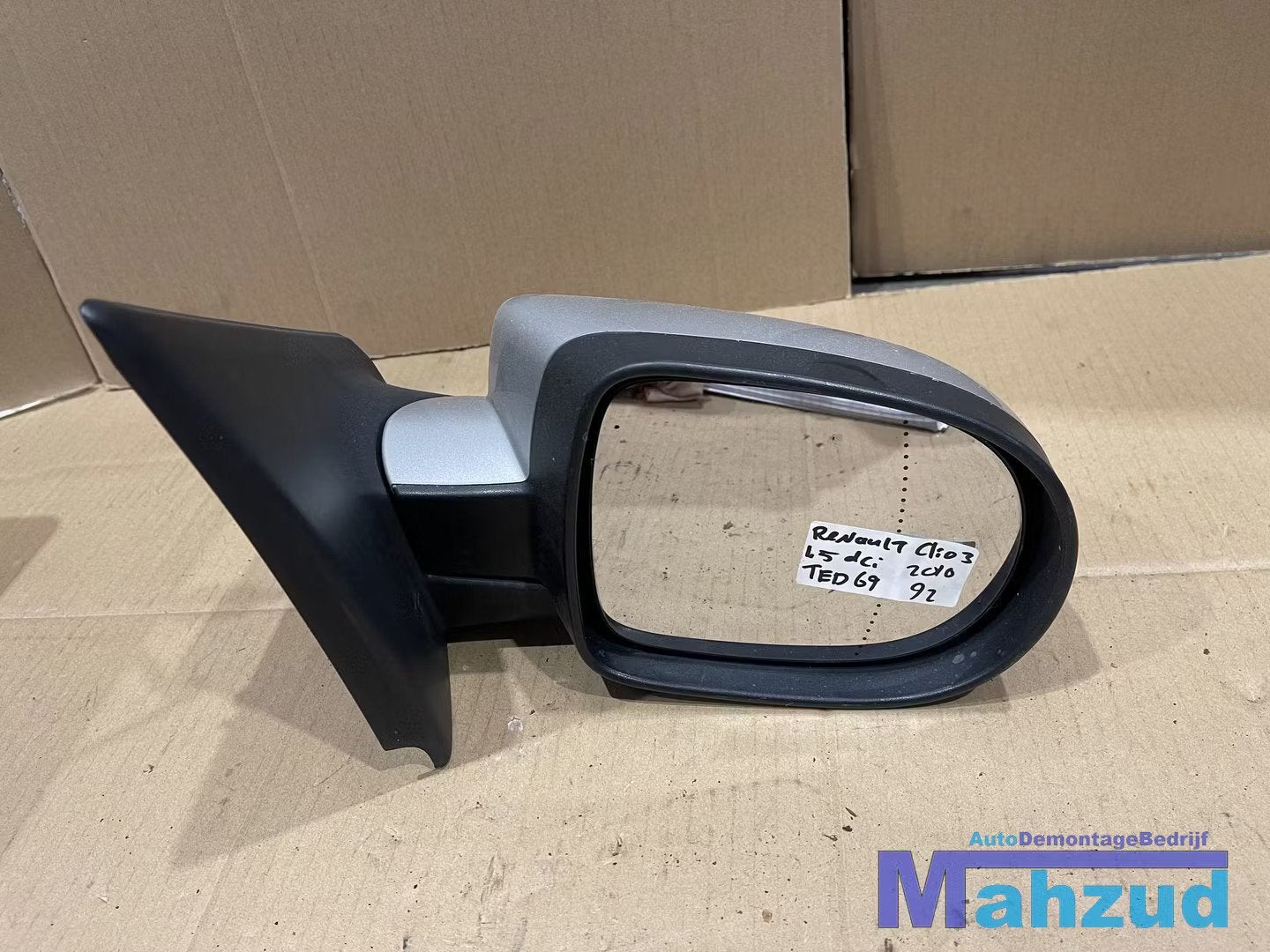 RENAULT CLIO 3 Grijs TED69 Rechts rechter spiegel buitenspie, Renault Group, Gebruikt, Contact.group@renault.com, Renault