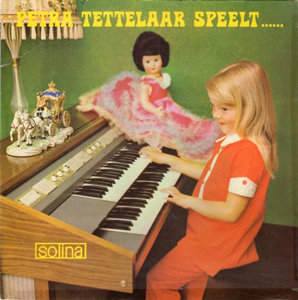 Petra Tettelaar – Petra Tettelaar Speelt...... Solina (1969), Gebruikt, Ophalen of Verzenden, Pop, Fotohoes