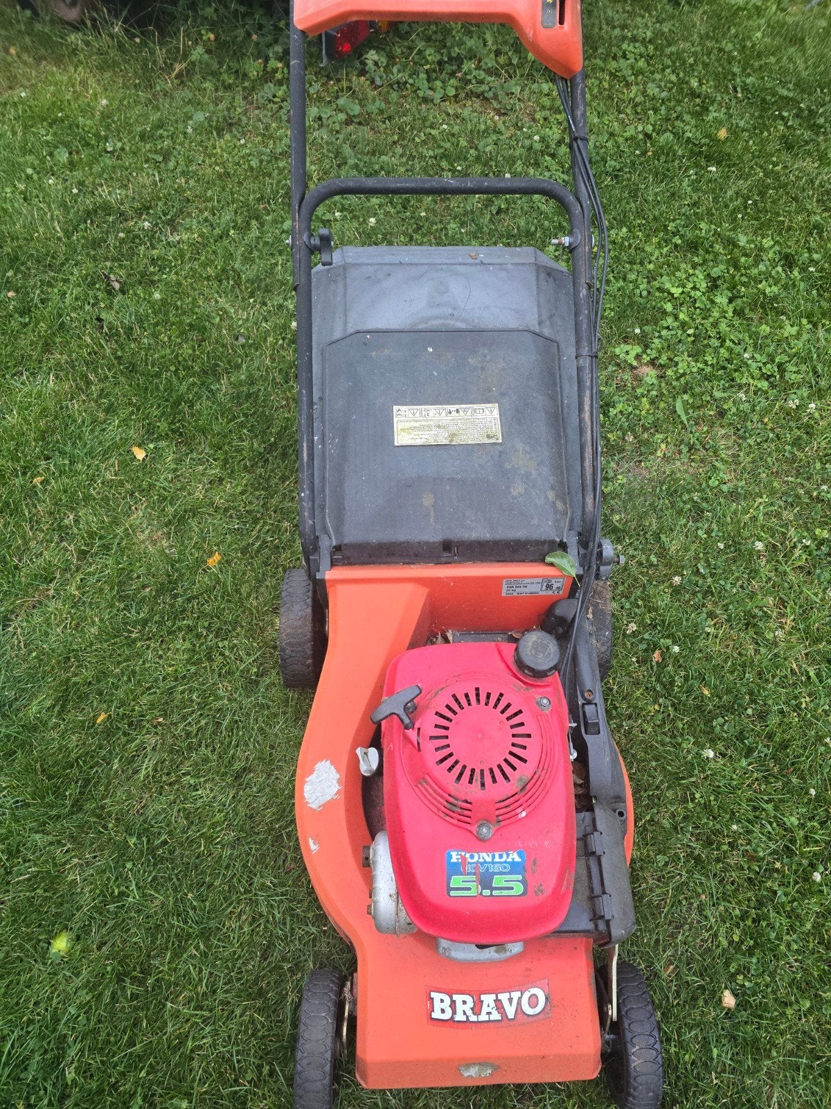 Degelijke Honda Bravo grasmaaier - Klaar voor gebruik!, Tuin en Terras, Grasmaaiers, Ophalen, Cirkelmaaier, Honda, Gebruikt