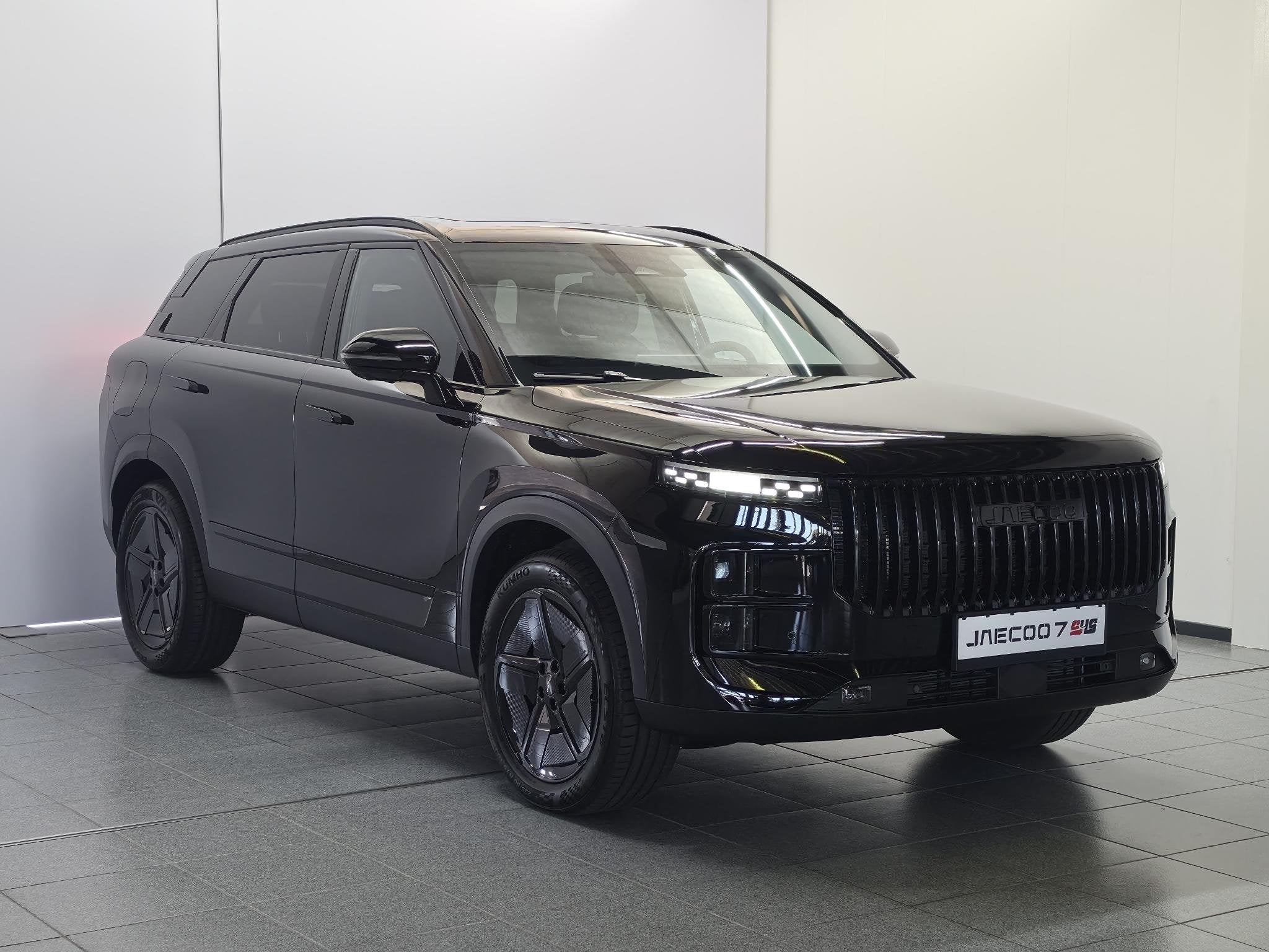 Jaecoo 7 1.5 TGDI SHS-P Black Edition NU leverbaar! De nieuw, Auto's, 12 maanden, 347 pk, Zwart, Plug-in hybride