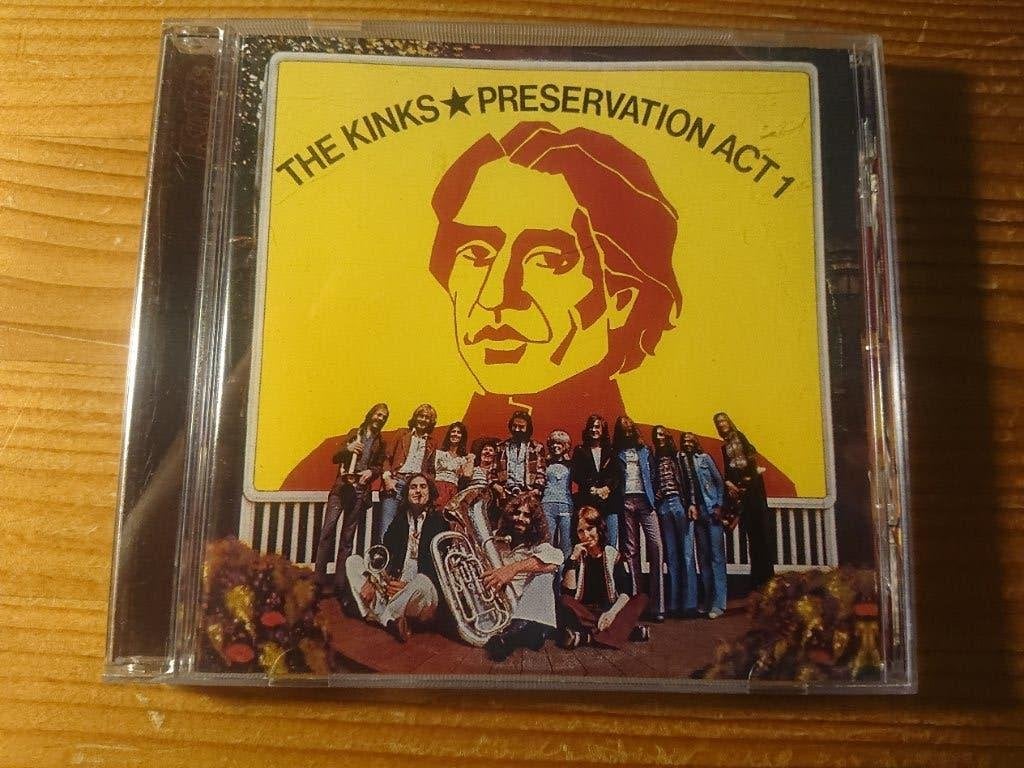 The Kinks Preservation Act 1 CD met boekje, Ophalen of Verzenden, Gebruikt, Pop, Inclusief boekje