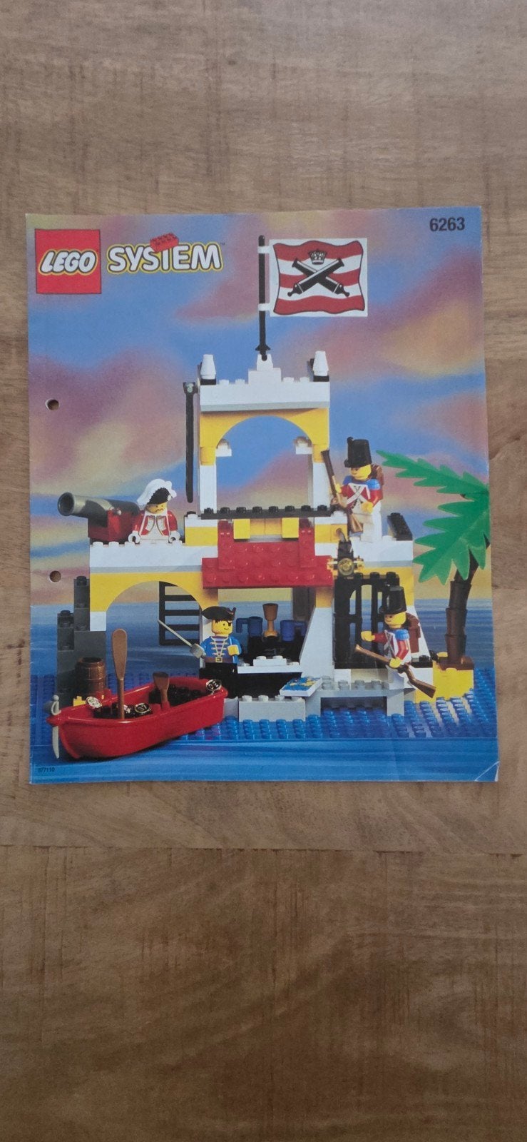 LEGO System 6263 Imperial Outpost - Bouwcomplete set, Gebruikt, Lego, Inclusief instructies, Complete set