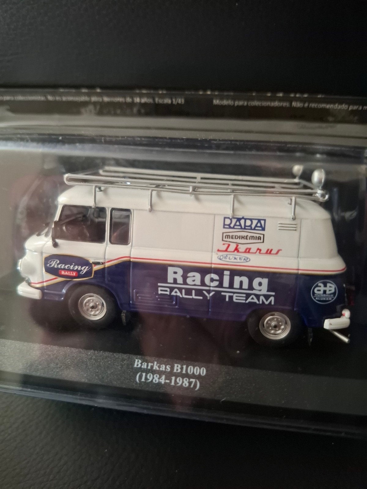 Barkas B1000 (1984-1987) Racing Rally Team modelauto, Ophalen of Verzenden