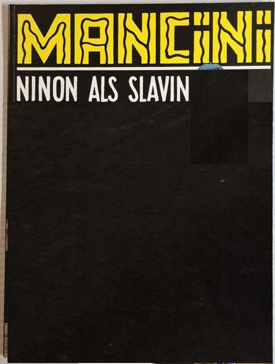 Sombrero Zwarte Reeks 94 Ninon als Slavin - Mancini - 1994, Boeken, Gelezen, Eén stripboek, Mancini, Ophalen of Verzenden