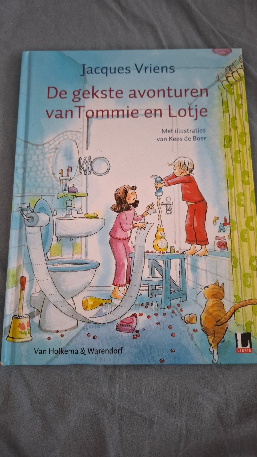 De gekste avonturen van Tommie en Lotje - Jacques Vriens, Ophalen of Verzenden, Zo goed als nieuw, Jacques Vriens, Fictie algemeen