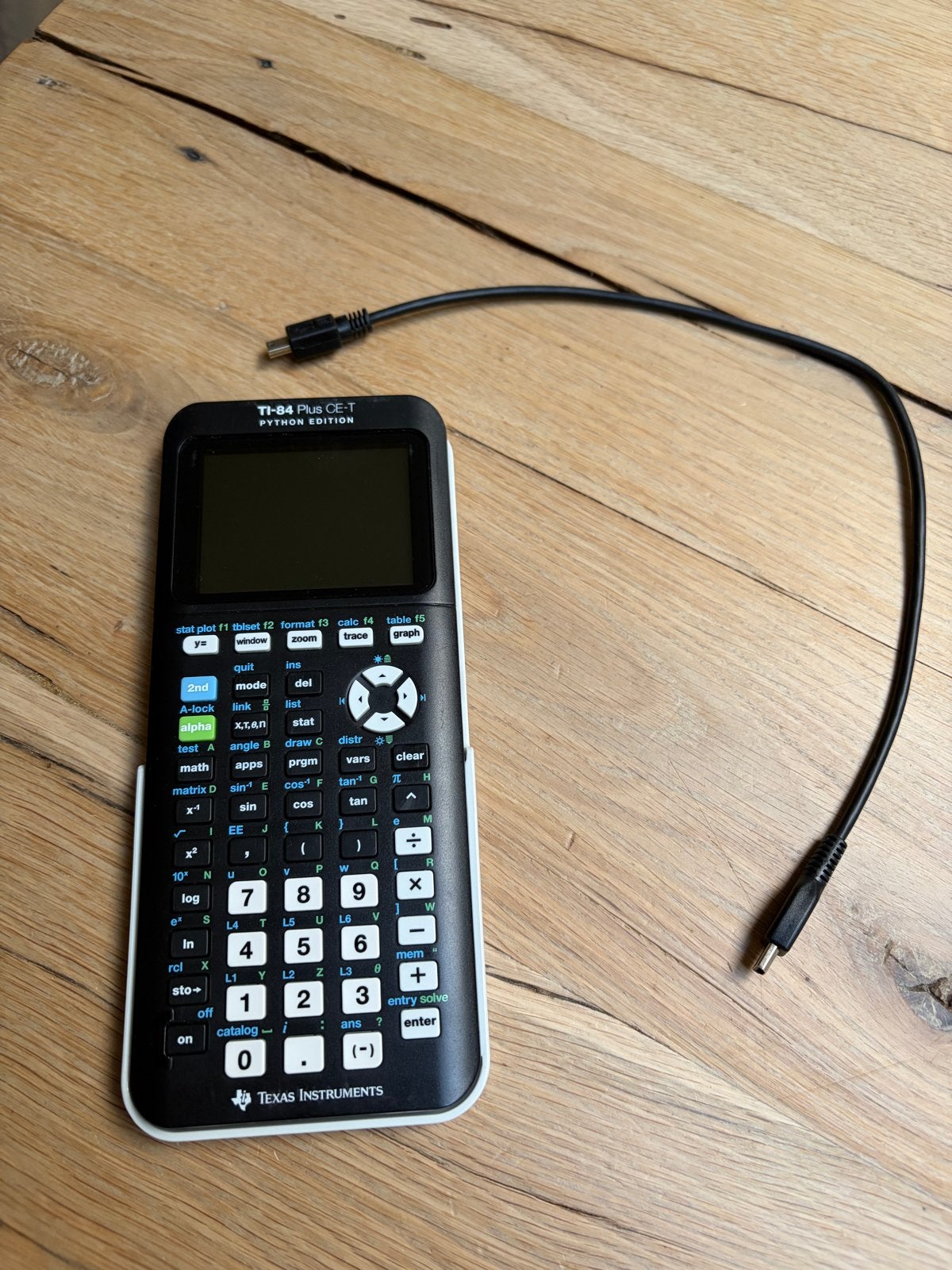 Texas Instruments TI-84 Plus CE-T Python Edition, Ophalen of Verzenden, Zo goed als nieuw