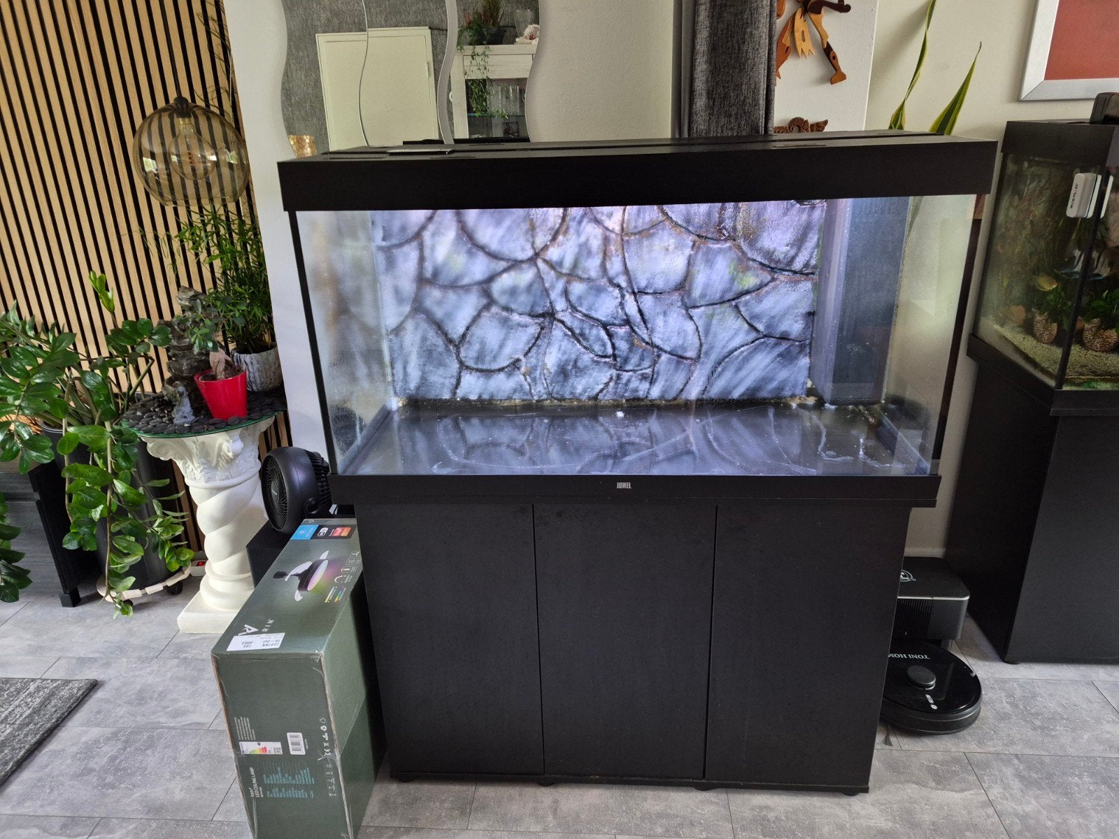 Juwel Rio 350 led, Ophalen, Leeg aquarium