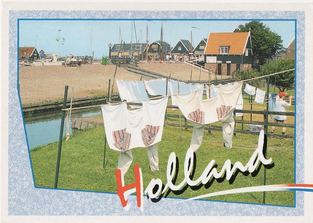 Marken – Was buiten. Gelopen Nuth 1997 Tekst., Ophalen of Verzenden, 1980 tot heden, Gelopen, Noord-Holland