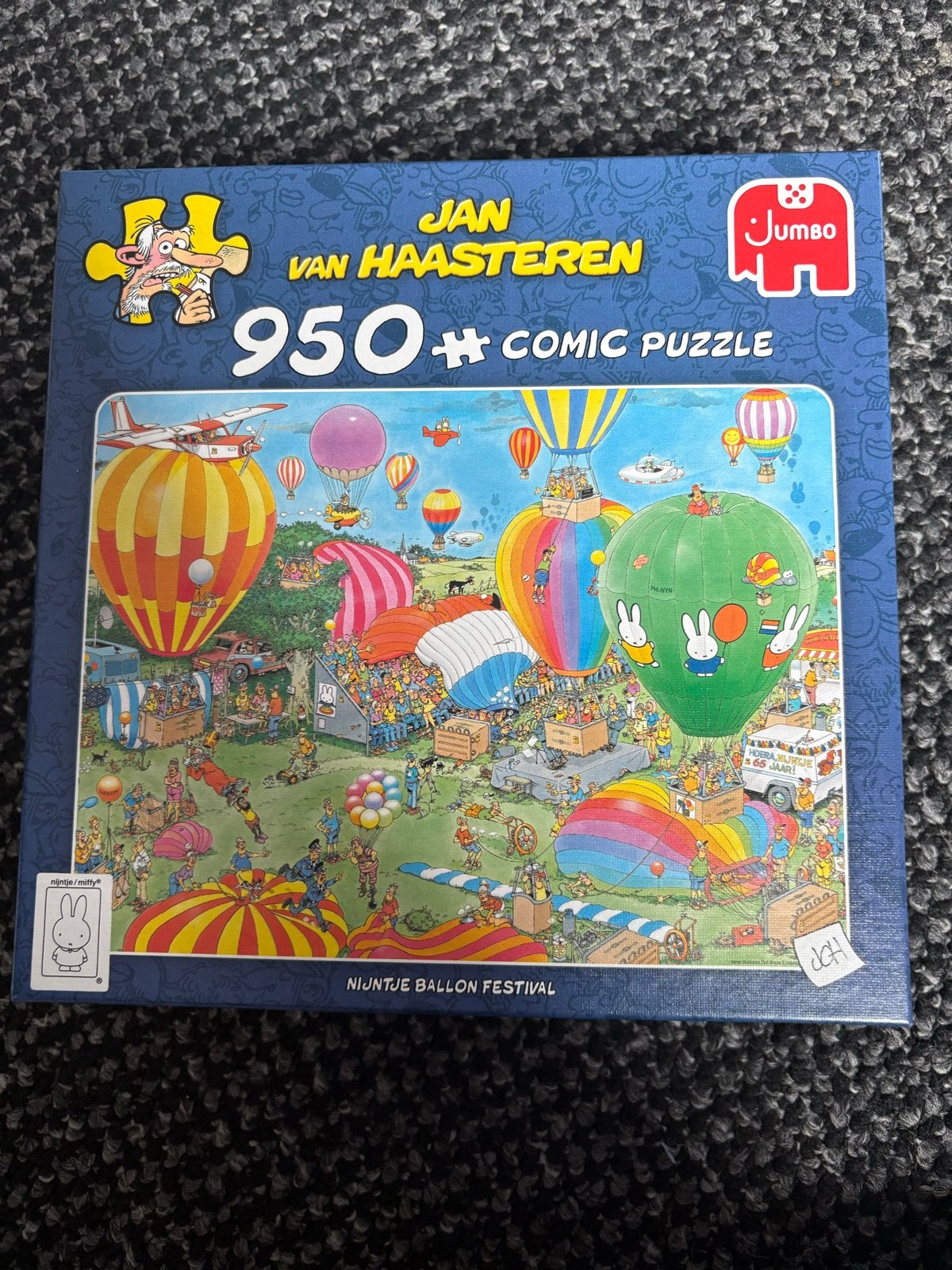 Jan van Haasteren Nijntje Ballon Festival 950 stukjes, Ophalen of Verzenden, 500 t/m 1500 stukjes, Zo goed als nieuw, Legpuzzel