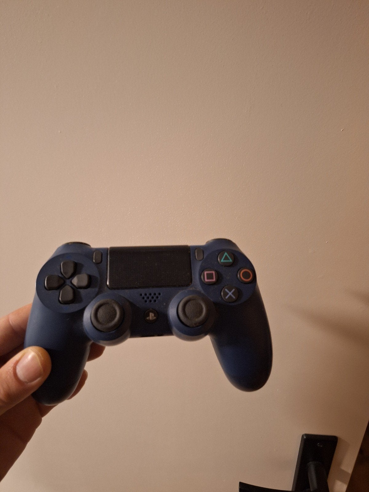 Sony PlayStation 4 DualShock 4 Controller - Donkerblauw, Ophalen of Verzenden, Zo goed als nieuw, Controller, PlayStation 4