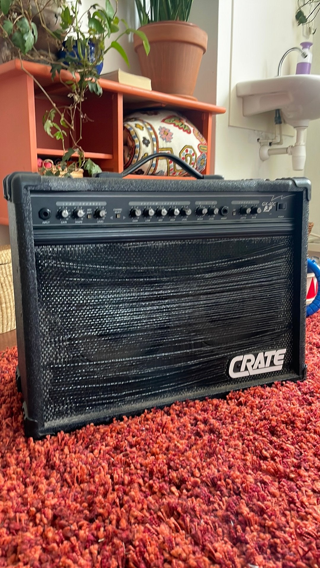Crate GX-40C gitaar versterker made in USA, Ophalen, Zo goed als nieuw, 100 watt of meer