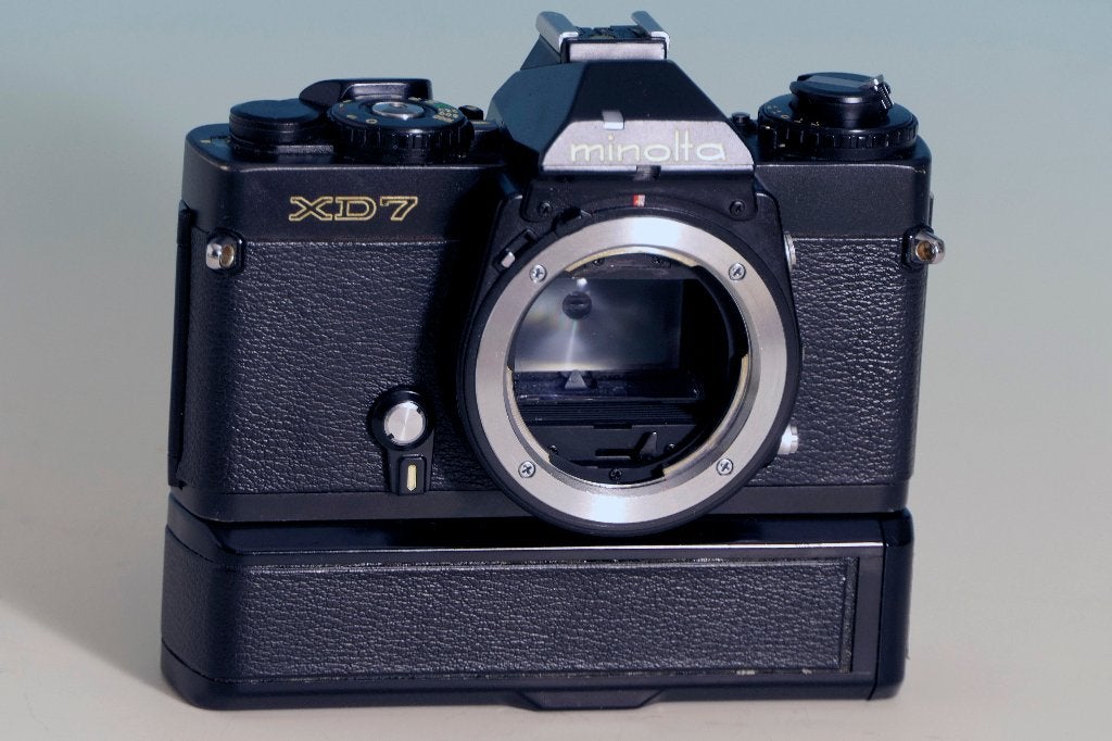 Minolta XD 7 spiegel reflex ANALOOG, Audio, Tv en Foto, Ophalen of Verzenden, Gebruikt, Spiegelreflex, Minolta