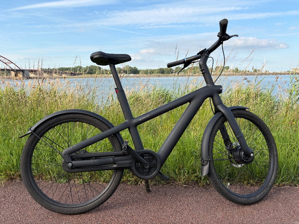 VanMoof S6 Open Zwart Black Dieftstalverzekering Theft Proof, Ophalen, Zo goed als nieuw, 47 tot 51 cm, Vanmoof