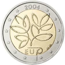 2 Euro Finland 2004 UNC - Uitbreiding Europa, Postzegels en Munten, Munten | Europa | Euromunten, Verzenden, Finland, 2 euro, Losse munt