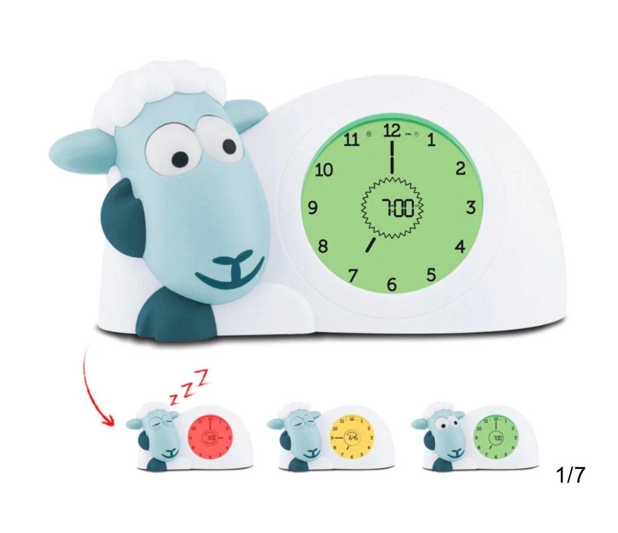 Zazu schaap slaaptrainer kinderwekker, Witgoed en Apparatuur, Ophalen, Zo goed als nieuw, Digitaal