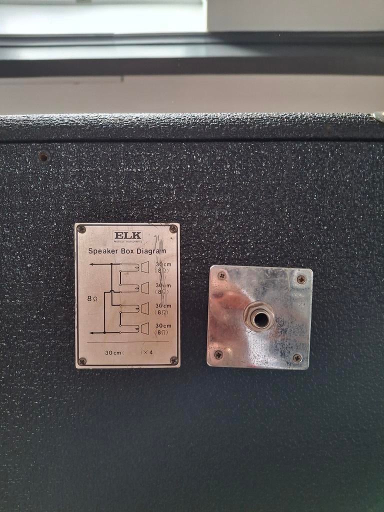 ELK ED-80 Speaker Box - Vintage Gitaar/Bas Speaker, Ophalen
