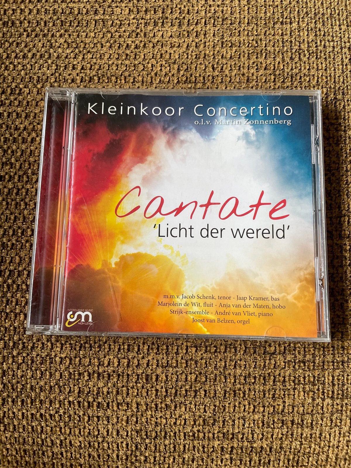 Kleinkoor Concertino - Cantate 'Licht der wereld' CD, Cd's en Dvd's, Overige componisten, Modernisme tot heden, Ophalen of Verzenden