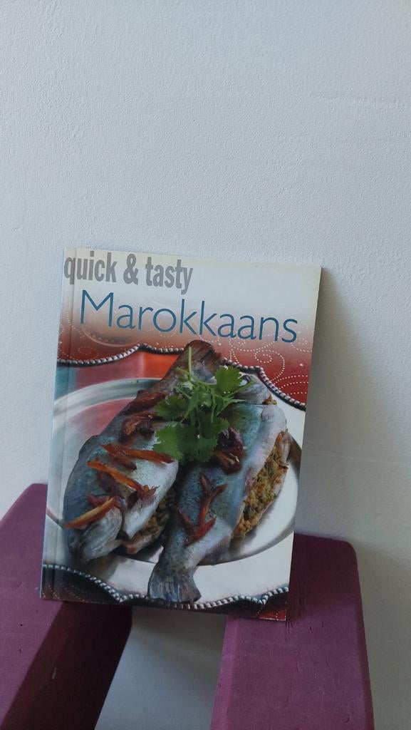 Quick & Tasty Marokkaans Kookboek, Boeken, Kookboeken, Gelezen, Hoofdgerechten, Overige typen, Midden-Oosten en Marokko, Ophalen of Verzenden
