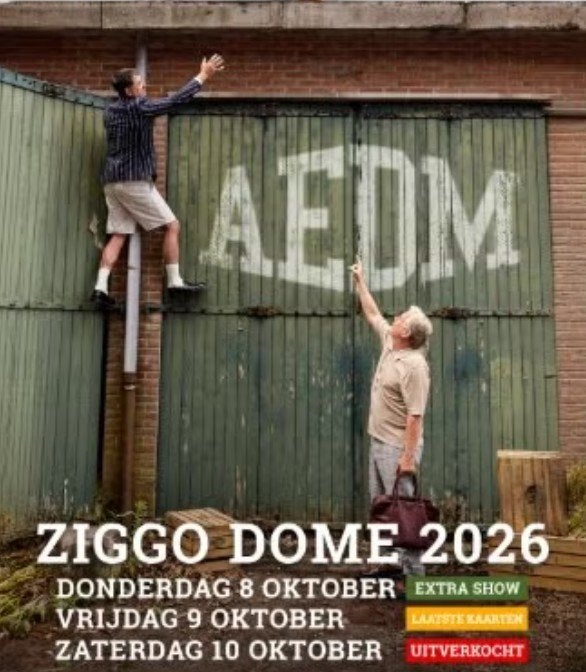 Tickets Acda en de Munnik 9-10-2026 Ziggodome, Drie personen of meer, Oktober