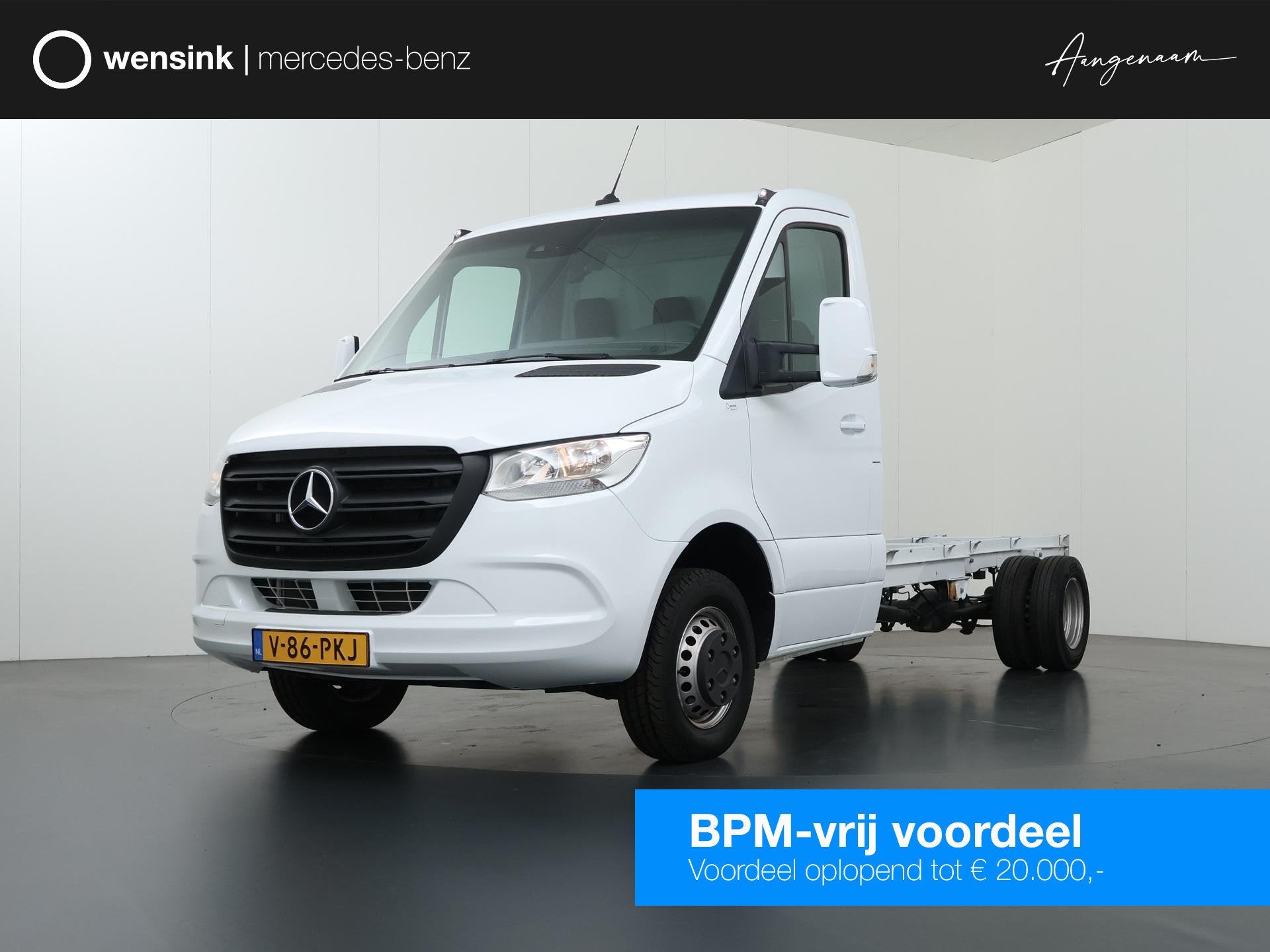 Mercedes-Benz Sprinter 515 CDI | Aut. | L3 | Chassis | Pro |, Auto's, Automaat, Gebruikt, Euro 6, 4 cilinders