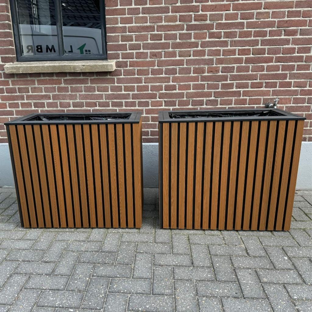 Luxe composiet plantenbakken | Alle maten | 5 kleuren, Tuin en Terras, Bloembakken en Plantenbakken, Overige materialen, Terraan