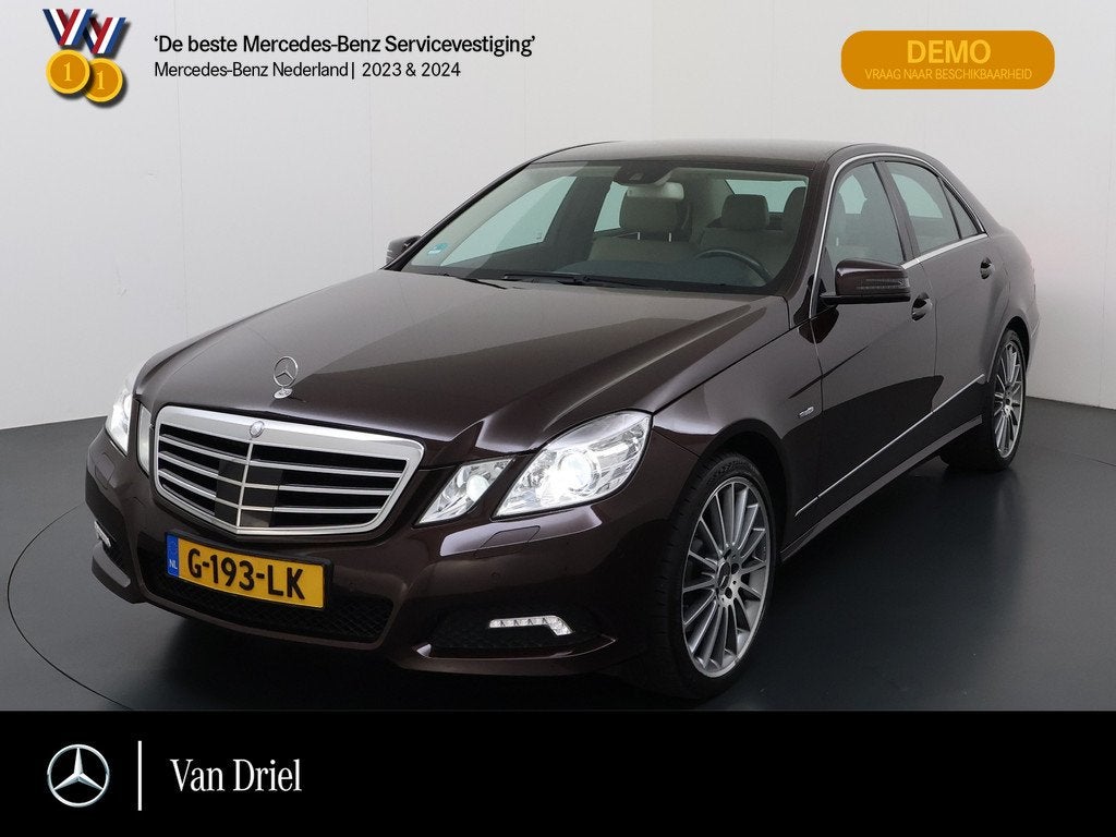 Mercedes-Benz E-Klasse 350 CDI Avantgarde | Youngtimer Lucht, Auto's, Automaat, Euro 5, Gebruikt, Beige