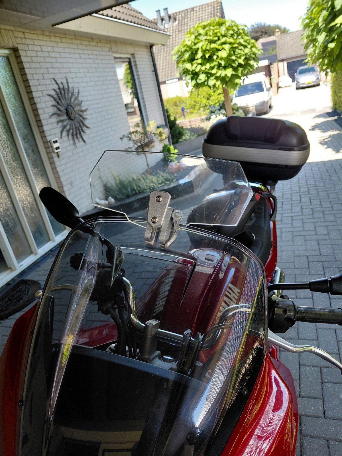 Universele windschermverlenger voor motorfiets, Ophalen of Verzenden