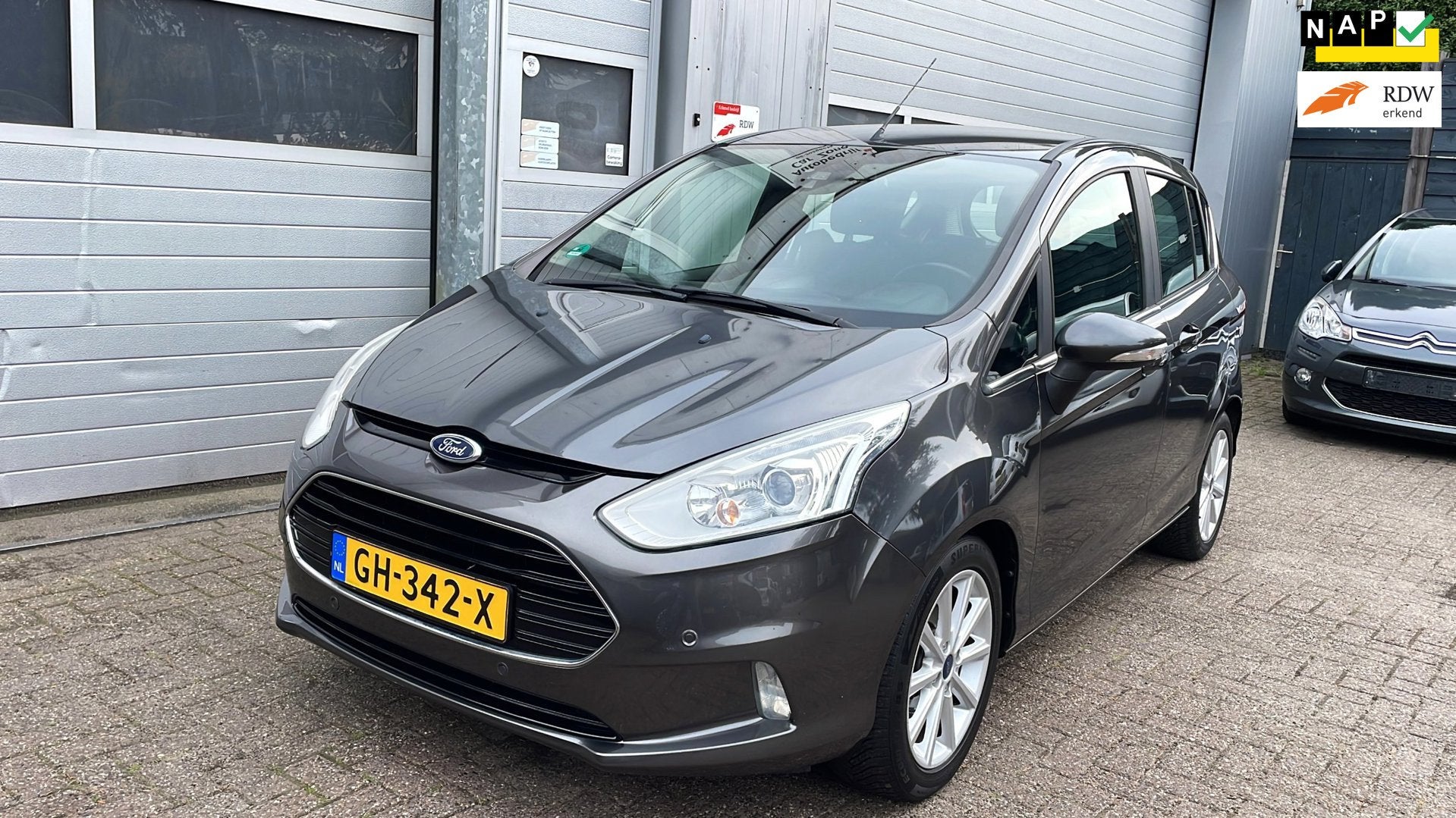 Ford B-Max 1.0 EcoBoost Titanium-Navi-Clima-Cruise-New APK, Auto's, Voorwielaandrijving, Euro 5, Gebruikt, 750 kg