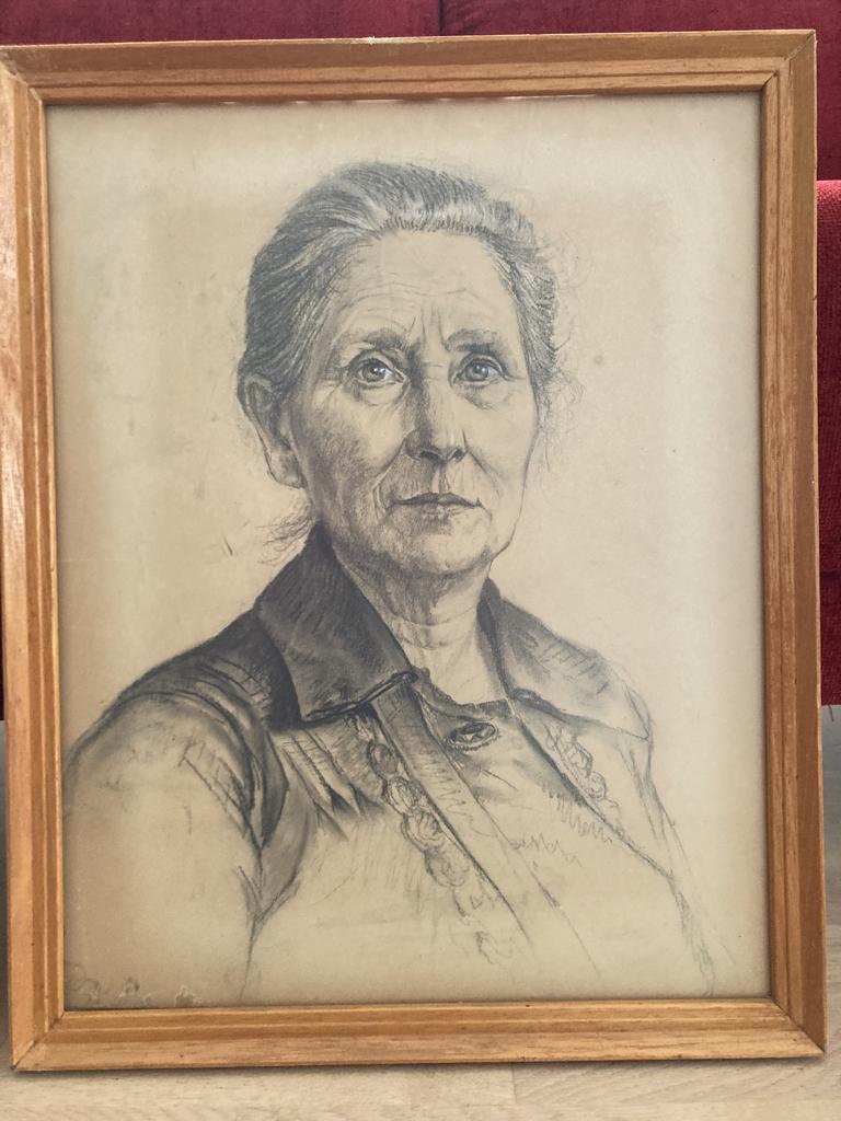 Getekende antieke portretten, Ophalen of Verzenden