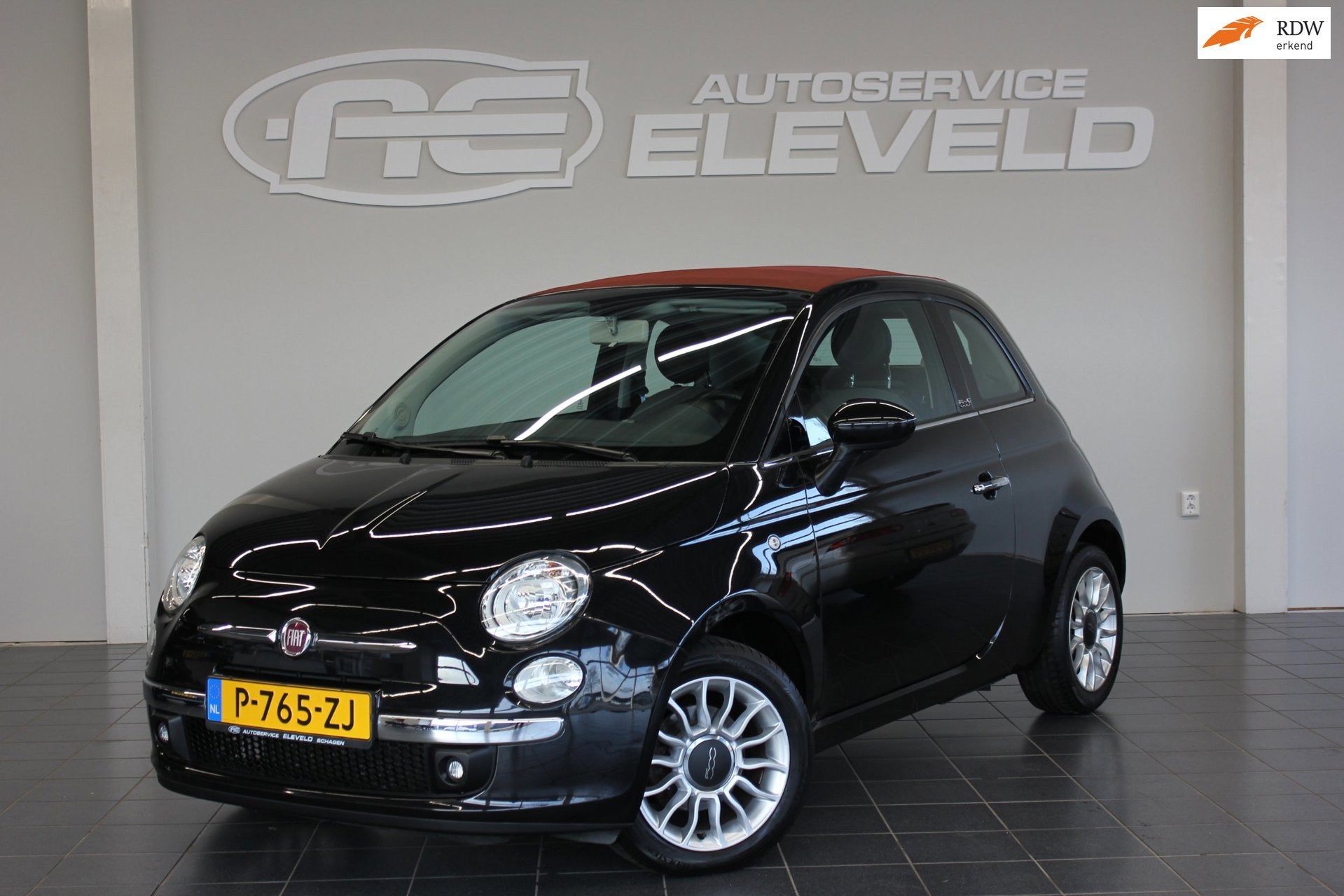 Fiat 500C 0.9 TwinAir Lounge Cabrio, Euro 5, 86 pk, Gebruikt, Cabriolet