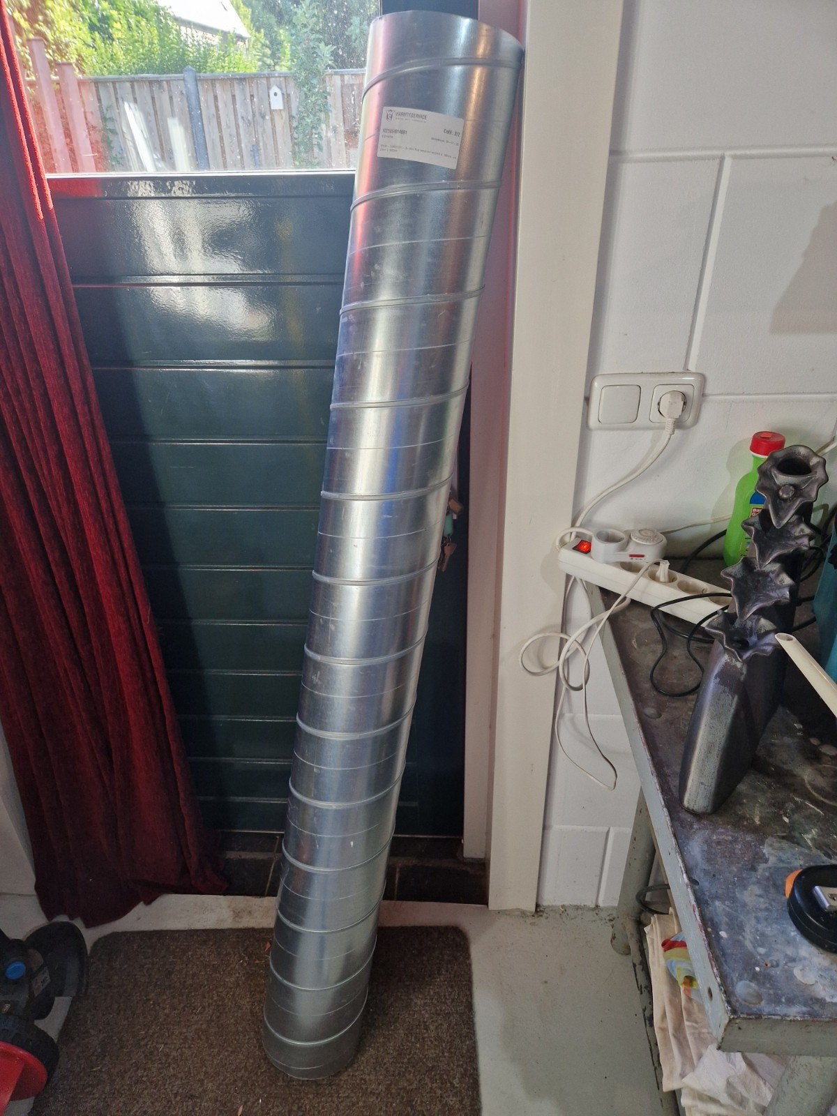 Spiralo buis 180 mm. 1,6 meter lang, Doe-het-zelf en Verbouw, Buizen en Afvoer, Ophalen, Overige materialen, 6 meter of meer, Overige typen
