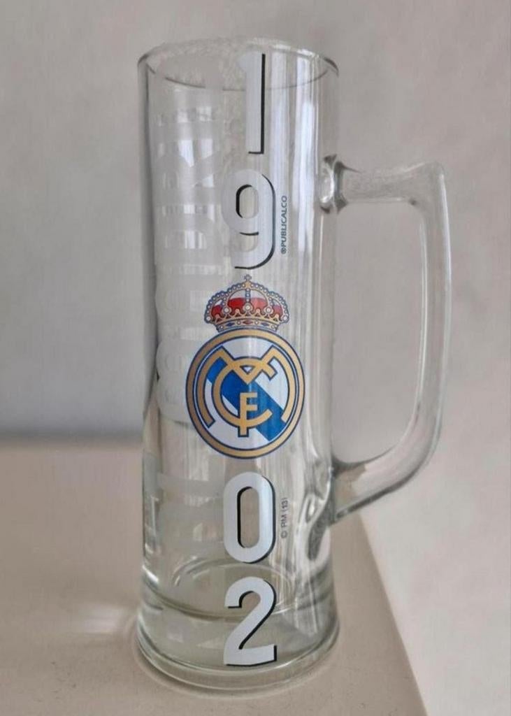 Bier Pul Real Madrid, Verzamelen, Biermerken, Ophalen of Verzenden, Nieuw, Glas of Glazen, Overige merken