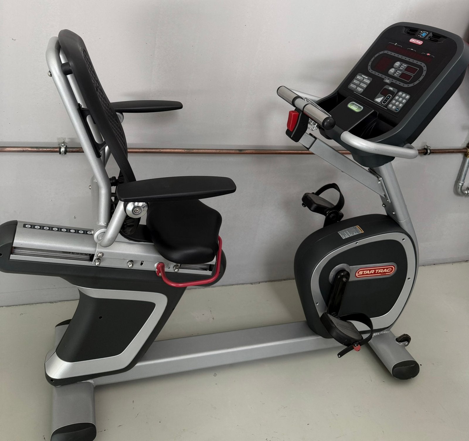 Star Trac Recumbent Ligfiets - Professionele Fitness, Ophalen of Verzenden, Zo goed als nieuw, Benen, Overige typen