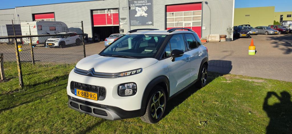 Citroën C3 Aircross 1.2 Puretech 130pk S&S Eat6 2021 Wit, Auto's, 840 kg, 1199 cc, Wit, Origineel Nederlands