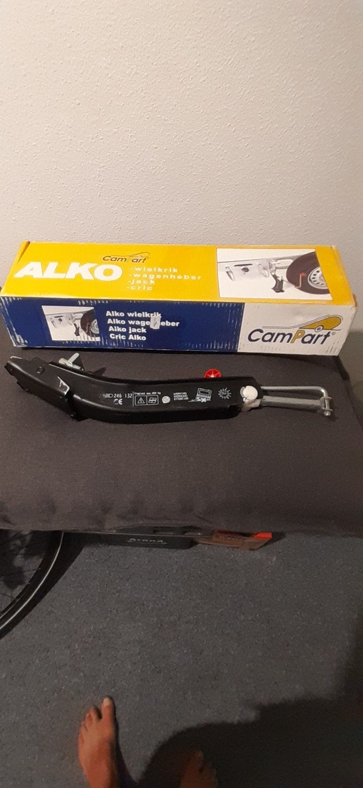 Alko caravan wielkrik, Ophalen, Zo goed als nieuw