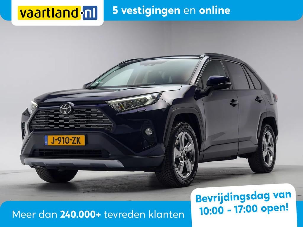 Toyota RAV4 2.0 VVT-iE Style Aut. [ Adapt.cruise Leder Camer, Auto's, Toyota, Automaat, Gebruikt, 4 cilinders, Blauw