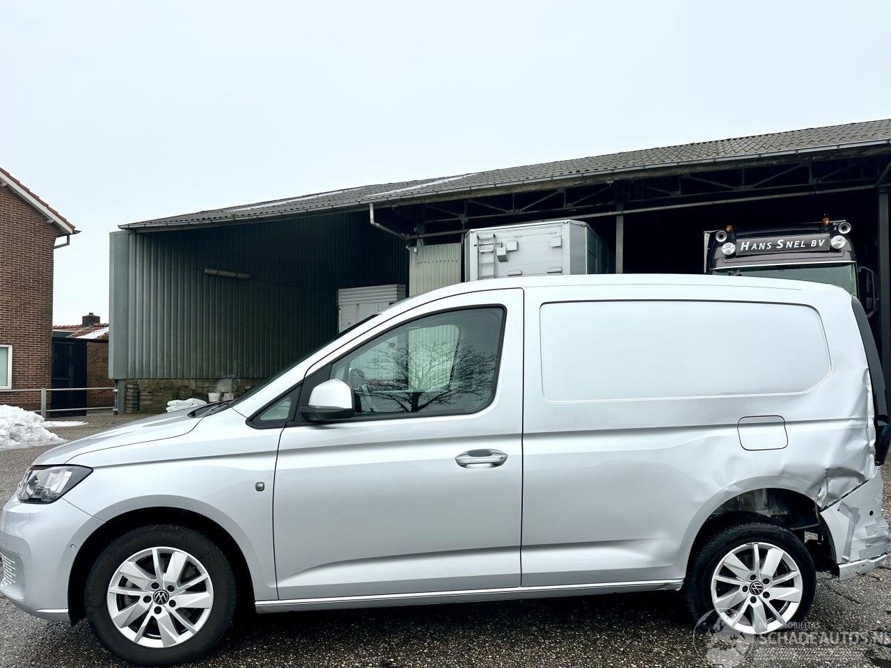 Volkswagen Caddy 1.5 TSI 116pk 7-traps aut Highl - nap - vir, Auto diversen, Schadeauto's, Automaat, 1498 cc, Overige carrosserieën