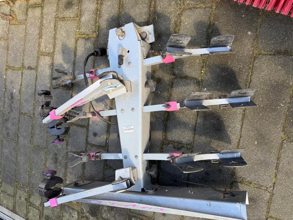 Bagage drager 3 fietsen, Auto diversen, Fietsendragers, Ophalen of Verzenden, Zo goed als nieuw, Trekhaakdrager