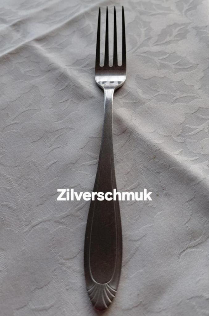 Arti Zilverschmuk bewerkt diner vork, Ophalen of Verzenden